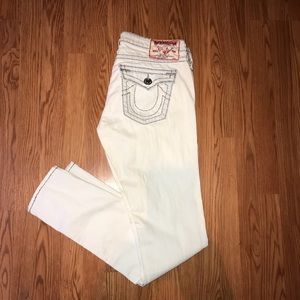 White True Religion Jeans